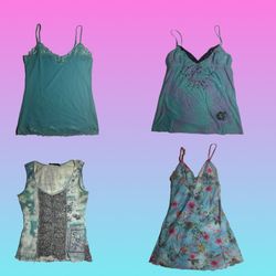 Y2k Blue Ocean Cami tops (TT 161)