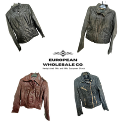 Y2K Harley Davidson core Leather Jacket Mix(EWC03)