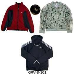 Nike and adidas light zipper jacket (GRV-8-101)