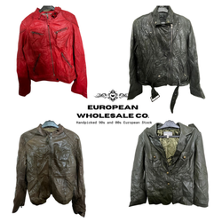 Y2K IT GIRL Leather Jacket Mix(EWC10)
