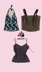 Y2k Grunge Cami-Tops (M0-52)