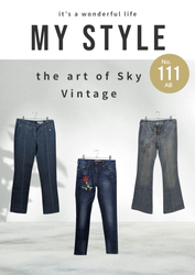 Jeans in denim Y2K (AB 111)