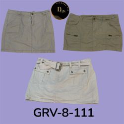 Y2k cargo midi skirt (GRV-8-111)