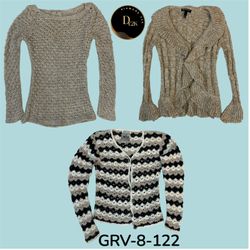 Cable knit sweater (GRV-8-122)