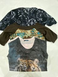 Wild & Y2K T-Shirt Tops - 7-Piece Collection (VR-1..