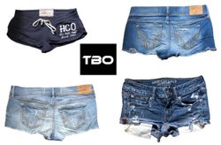 Aeropostale, American Eagle Micro Shorts