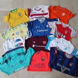 Bundle di T-Shirt Autentiche di Calcio