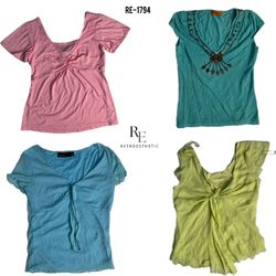 Y2K Soft Girl Sleeveless Tops (RE-1794)