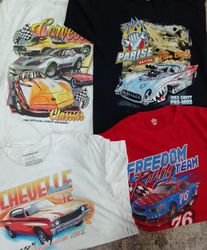 CR4853 VINTAGE RACING T-SHIRT