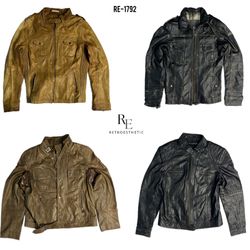 90’s/Y2k Cool Girl Biker Jackets (RE-1792)