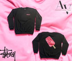 Stussy rework style popsicale sweatshirts