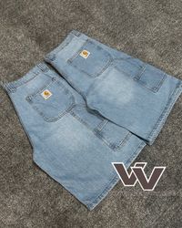 Carhartt Rework Style leichte Denim Baggy Jorts - ..