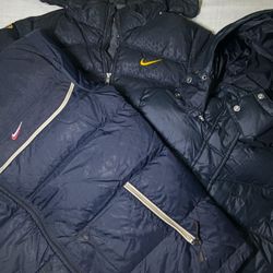 Nike Giacche Puffer Nere P09