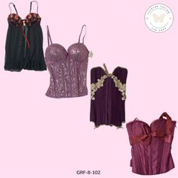 Y2K Babydoll & Corset Top – Retro 2000s Partywear ..