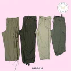 Pantaloni Capri Cargo Verde Vintage Y2K – Streetwe..