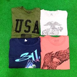 T-shirt stampata mix non marchiata