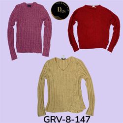 Cable knit sweater (GRV-8-147)