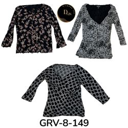 Y2k long sleeve blouse (GRV-8-149)