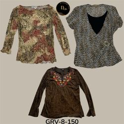 Y2k long sleeve blouse (GRV-8-150)
