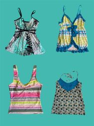 Retro Glow Y2K Cami(TS:670)