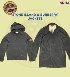 Stone Island & Burberry Jackets | AK-42