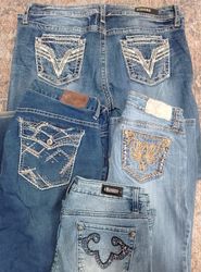 IQ0449 Jeans Rétro Y2k