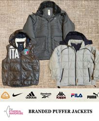 Branded Puffer Jackets including Nike ACG, Nike, A..