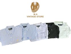 Camisas Polo Ralph Lauren com marca.