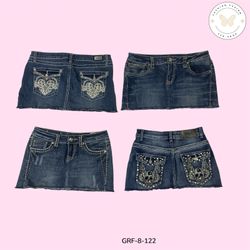 Rare Y2K Low-Rise Mini Skirt – Retro Clubwear Aest..