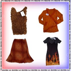 Pacote de Signos de Fogo - blusas, vestidos, saias..