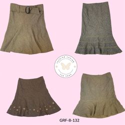 Vintage Y2K maxi  Skirt – Trendy 2000s Style  (GRF..