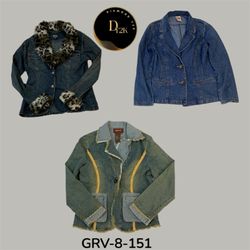 Y2k denim jacket (GRV-8-151)