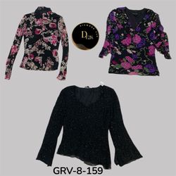 Y2k long sleeve blouse (GRV-8-159)
