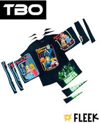 T-shirts imprimés mélangés