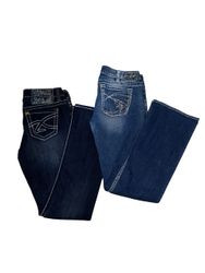 Embroiderd Jeans -7/8/25