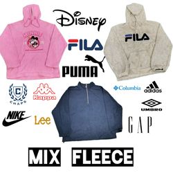 Gemischte Marken Reißverschluss Fleecejacken und H..