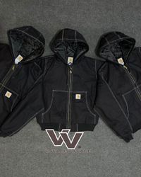 Carhartt Rework Style Black (White) Stitched Activ..