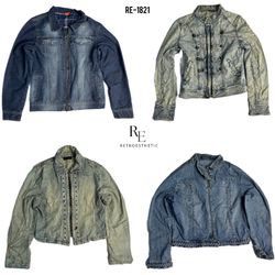 Y2K IT Girl Einzigartige Jeansjacken (RE-1821)