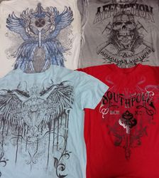 CR4871 VINTAGE SKULL T-SHIRT