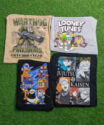 カートゥーンプリント Tシャツ