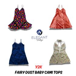 Y2K Fairy Dust Baby Cami Tops - EV0822