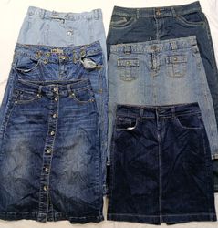 Saias Longas de Denim 2018
