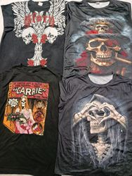 Camisetas com Estampa de Caveira 2043