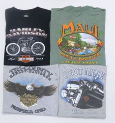 CR4876 CAMISETA MASCULINA VINTAGE HARLEY DAVIDSON