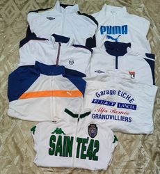 Mixed Branded Track Jacket And Windbreaker