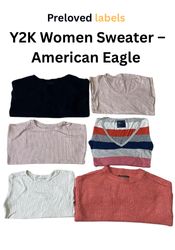 Y2K Damenpullover – American Eagle, Bundle – (Wcv:..