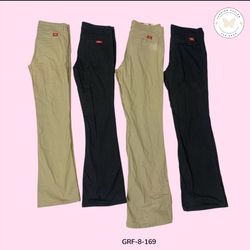 Y2K Dickies Flared Jeans – Retro 2000s Workwear St..