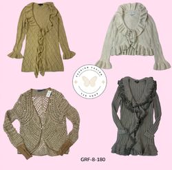 Y2K Vintage Cable Net Sweater – Retro 2000s Street..