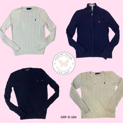 Y2K Ralph Lauren Polo Sweater – Classic 2000s Vint..