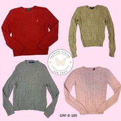 Retro Y2K Ralph Lauren Polo Knit Sweater – Timeles..